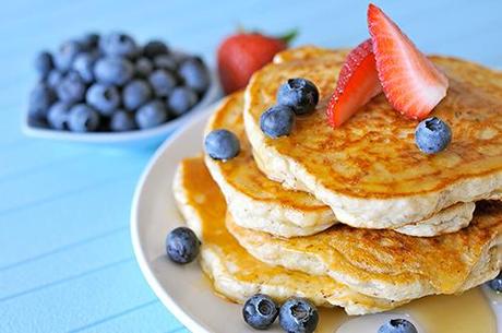 Luftig leichte Pancakes glutenfrei laktosefrei eifrei fructosearm