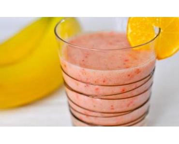 Bananen-Kokos Smoothie laktosefrei, fructosearm