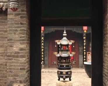 Buddhistische Tempel und Souvenirs in Pingyao
