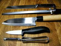 Küchenwerkzeug, Teil 1: Messer und Sparschäler