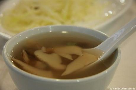 Taiyuan - Suppe mit Pilzen