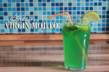 FOOD & DRINK | Green Virgin Mojito