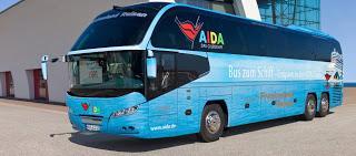 AIDA Kreuzfahrt zu charmanten Städten des Nordens - Komfortable Anreise zum Schiff mit Bus und Haustürservice