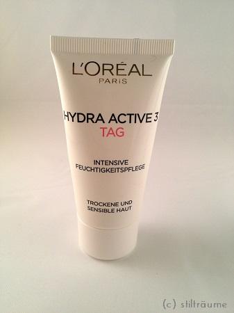 [Beauty] Vergleich L'Oréal Hydra Active 3 intensive Feuchtigkeitspflege