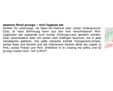 essence trend edition "floral grunge"