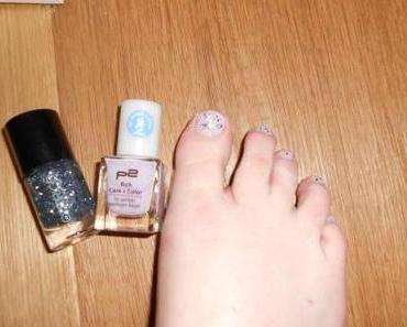 Glitzerfüße mit Catrice und P2