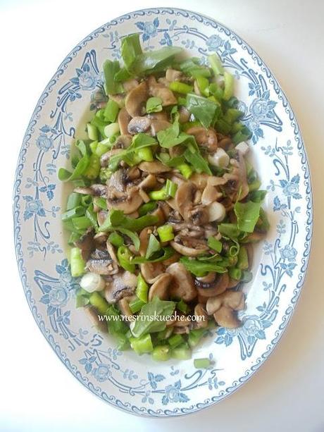 Mantar Salatası / Champignonsalat