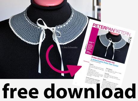 free download peter pan crochet collar by Jasz