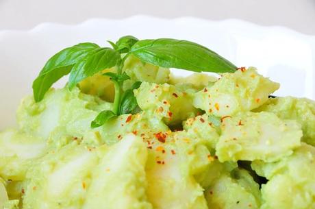Cremiger Kartoffelsalat mit Avocado fructosearm & vegan
