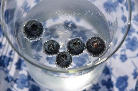 Blaubeer Buttermilch Kuchen im Glas - blueberry bottermilk cake in glas
