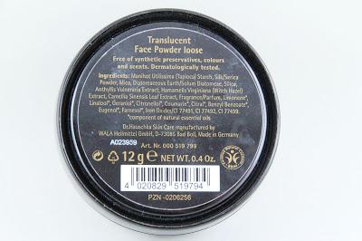 Translucent Face Powder von Dr. Hauschka