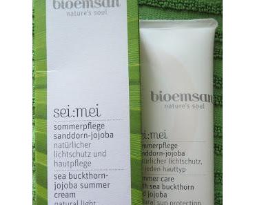 REVIEW: Bioemsan sei:mei Sommerpflege Sanddorn-Jojoba