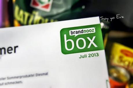 Brandnooz Box Juli 2013 ...auch wenn fast schon August ist