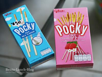 Erdbeer-Pocky & Milch-Pocky von Glico-Thailand