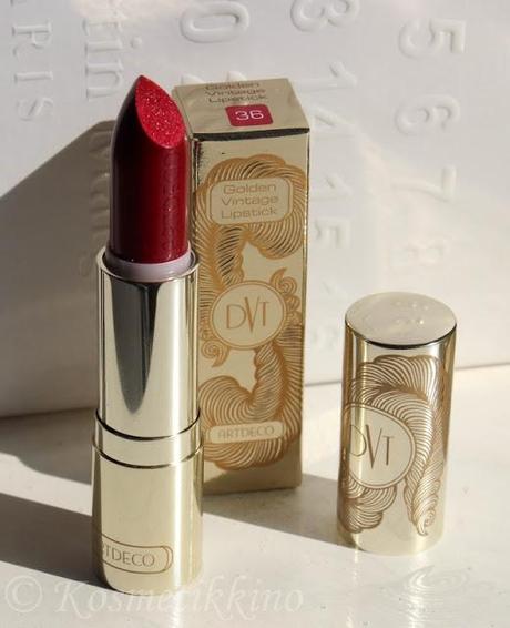 Artdeco Dita von Teese Haul | Golden Vintage Lipstick & Lip Laquer, Illuminating Baked Powder, Blush