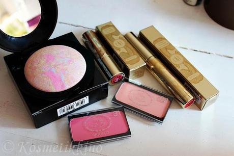 Artdeco Dita von Teese Haul | Golden Vintage Lipstick & Lip Laquer, Illuminating Baked Powder, Blush