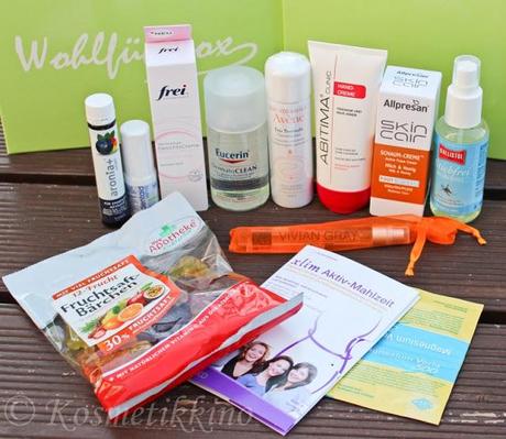 Die medpex Wohlfühlbox Juni 2013 - Unboxing, Inhalt, Review