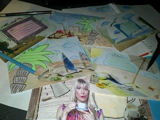 Urlaubsgruß per Post