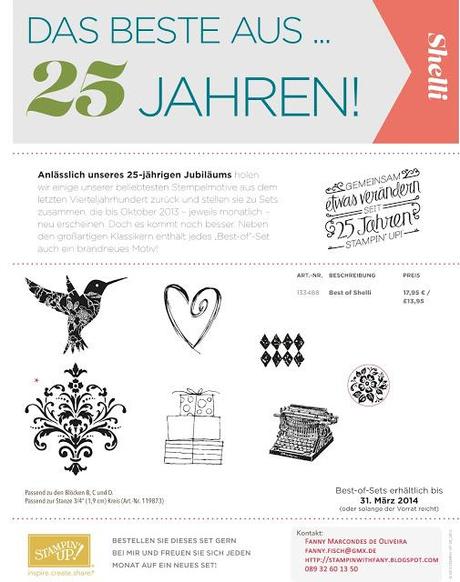 Stampin' Up! Aktion im August: 3 Kaufen, 1 GRATIS