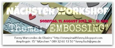 Stampin' Up! Aktion im August: 3 Kaufen, 1 GRATIS