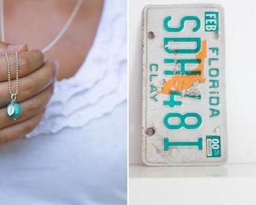 Sommerliche Kette in türkis {Mas Belleza}