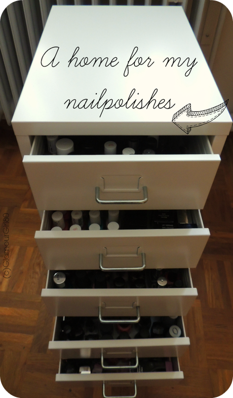 Als meine Nagellacke ein zuhause bekamen oder auch....das ist meine Nagellack-Sammlung