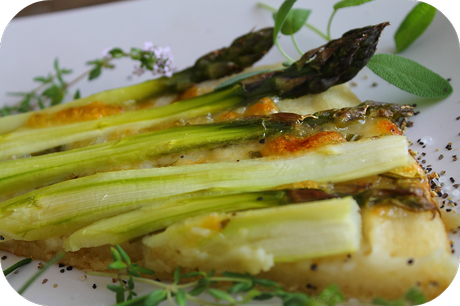 Spargel Flatbread
