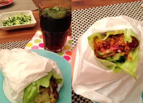 dinner-dienstag // low carb burrito