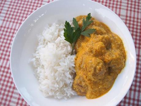Truthahn-Bällchen-Ananas-Curry