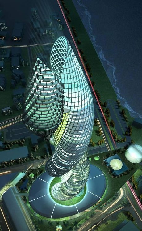 Cobra - Towers Kuwait- ein ungewöhnliches Gebäude