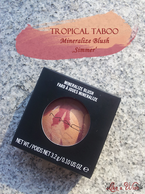 [Review] Tropical Taboo Mineralize Blush 'Simmer'