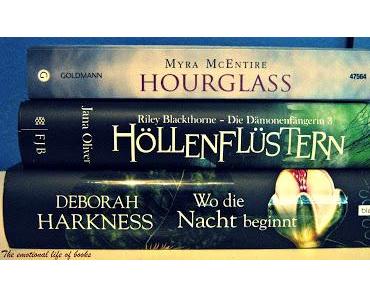 {Neuzugänge} Hourglass, Höllenflüstern & Wo die Nacht beginnt