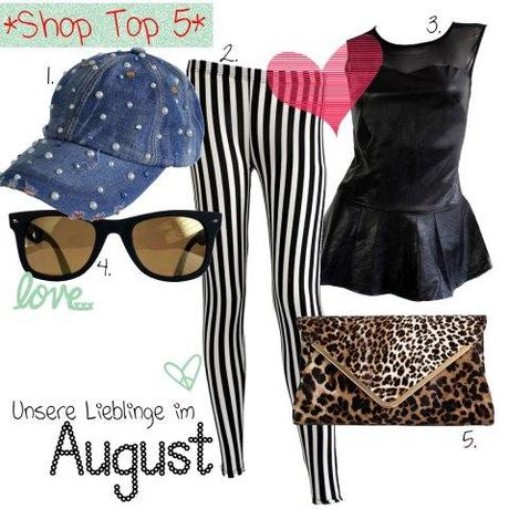Die Top 5 August aus dem Stylebuete-Shop