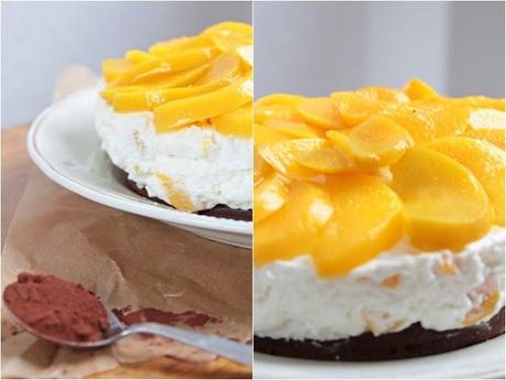 Pfirsich-Schoko-Torte - ein fruchtiger Sommertraum für eure Kaffeetafel