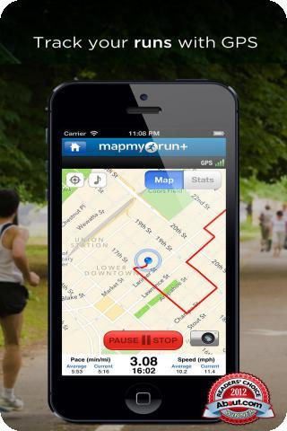 Map My Run+ - GPS Running, Jog, Walk, Workout Tracking iPhone Apps