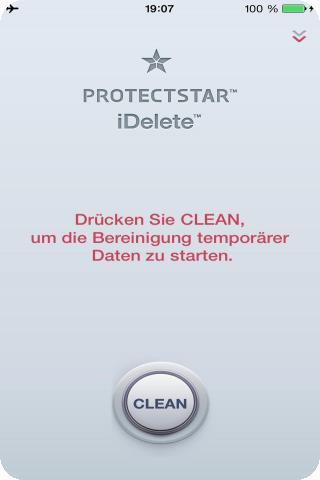 iDelete temp file cleaner iPhone Apps