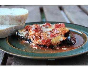 Auberginen-Tomaten-Gratin
