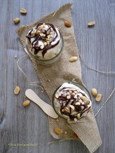 Bananen-Peanutbutter-Schokoladen-Eis