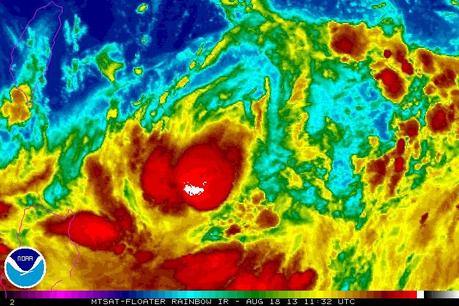 Tropischer Sturm TRAMI (MARING), Trami, Maring, aktuell, Taifunsaison 2013, Taifun Typhoon, August, 2013, Satellitenbild Satellitenbilder, Vorhersage Forecast Prognose, Taiwan, China,