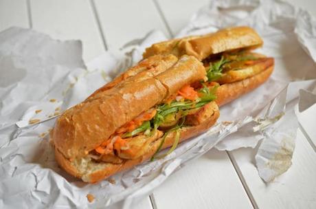 Vietnamesisches Sandwich im An Banh Mi