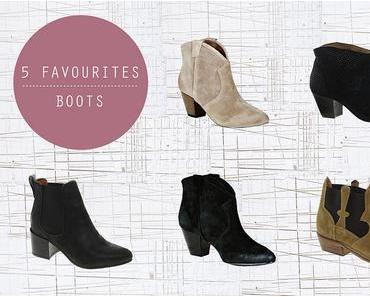 5 FAVOURITES: BOOTS
