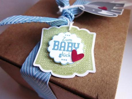 Geschenkbox zur Geburt mit Zoo Babies