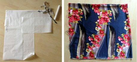 kklovesfashion Tutorial: Kimono-Jacke Step 1 + 2