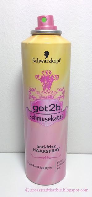 [Review] Schwarzkopf got2b Schmusekatze Anti-Frizz Haarspray