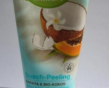 Review | Alterra Papaya & Bio-Kokos Dusch-Peeling