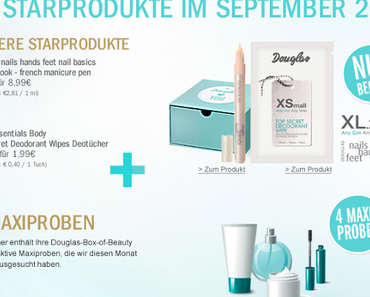 Douglas Box of Beauty Vorschau September 2013