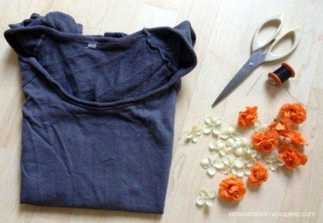 kklovesfashion DIY Flower_Power_Shirt1