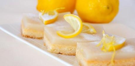 Zitronenschnitten glutenfrei, milchfrei & fructosearm