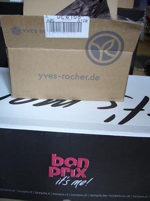 New In | Pakete von Yves Rocher und BonPrix