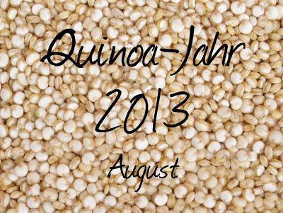 Mein Quinoa-Jahr 2013: August-Rezept